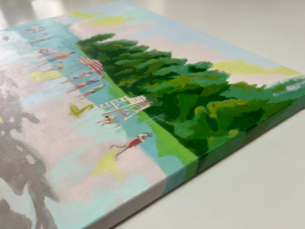 Accroche-toi à moi - Peinture originale