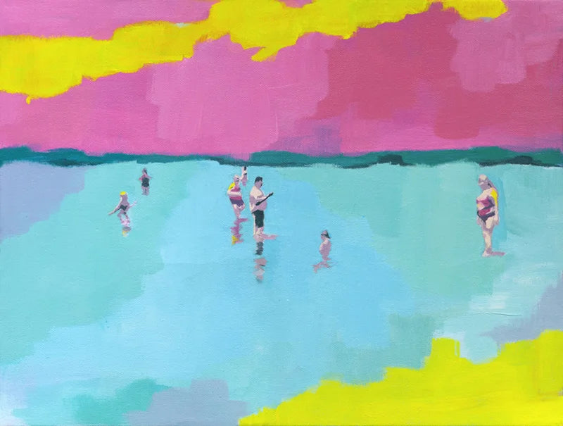 Été - Peinture originale