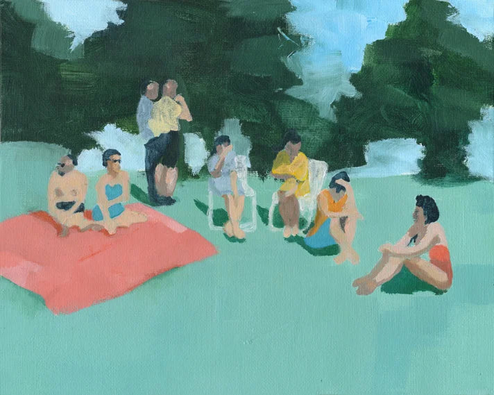 Notre peuple - Peinture originale