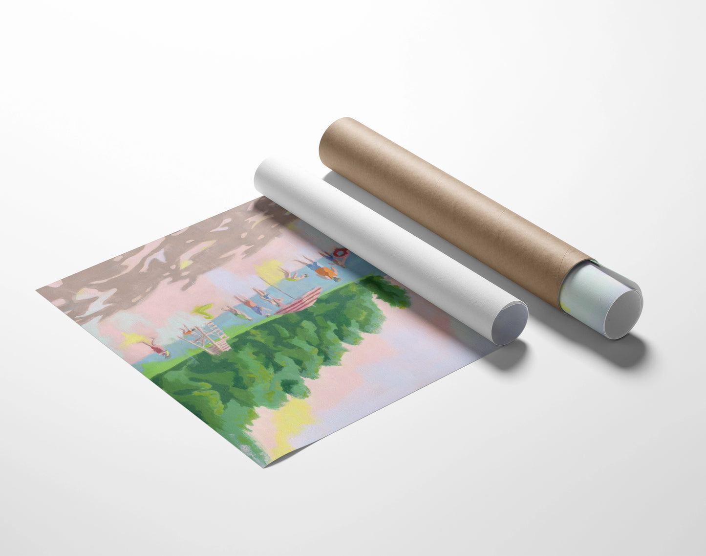 Une journée libre | Impression d'art