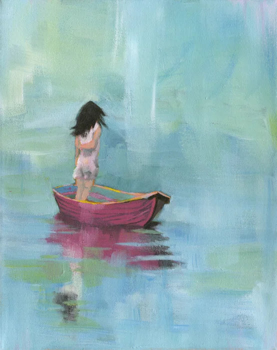 Un instant - Peinture originale