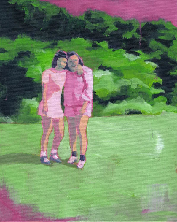 Meilleurs amis - Peinture originale