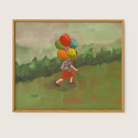 ‘Getting There' Fine Art Print