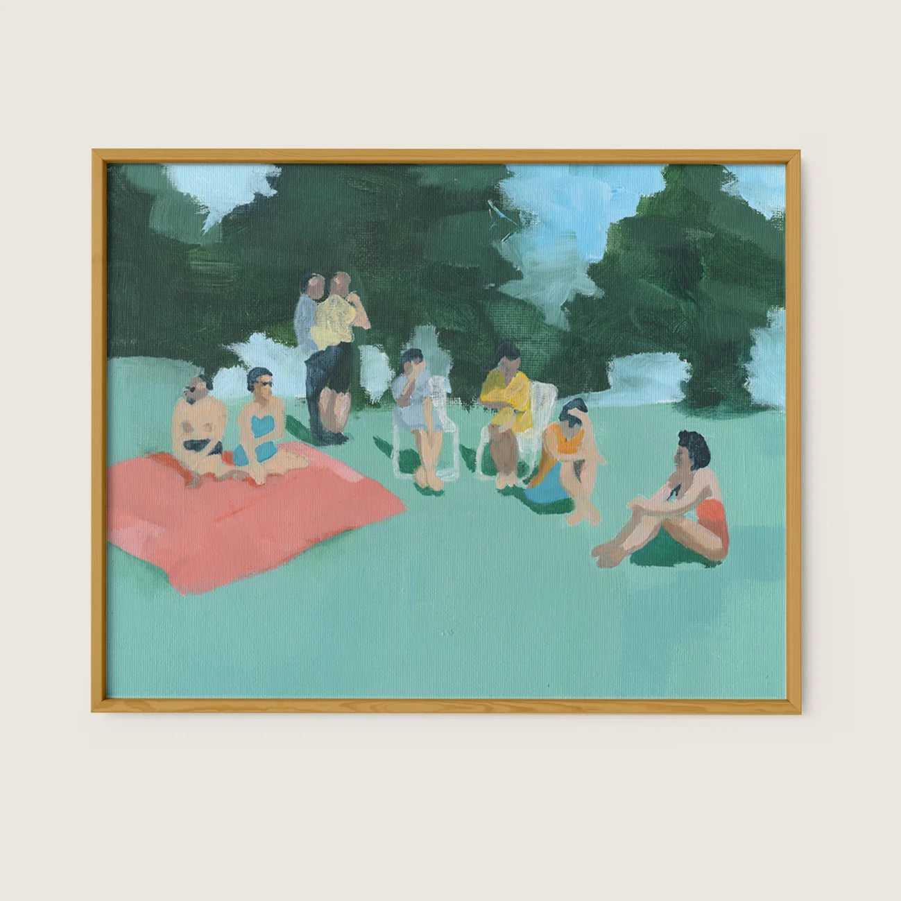 "Our People" Large Art Print