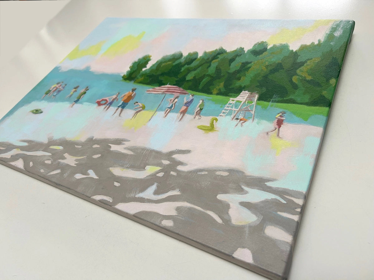 Accroche-toi à moi - Peinture originale