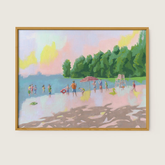 Une journée libre | Impression d'art