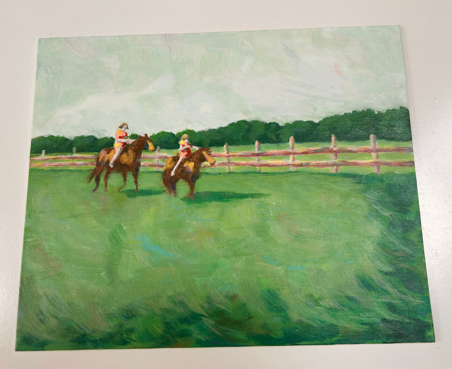 Riders in Reverie - Original Painting
