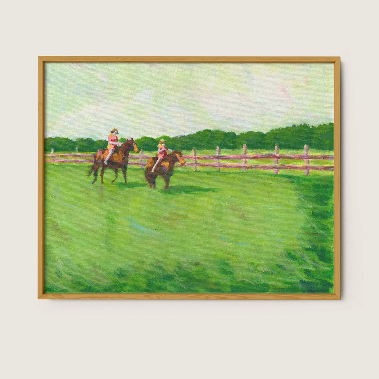 Une journée libre | Impression d'art