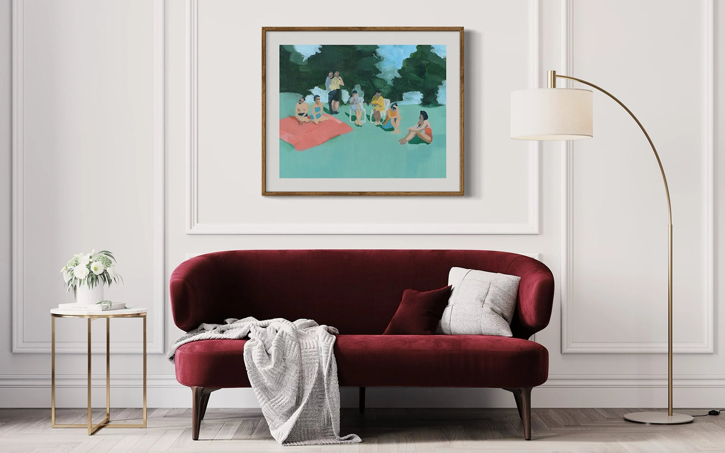 "Our People" Large Art Print