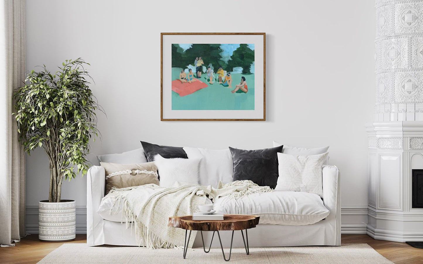 "Our People" Large Art Print