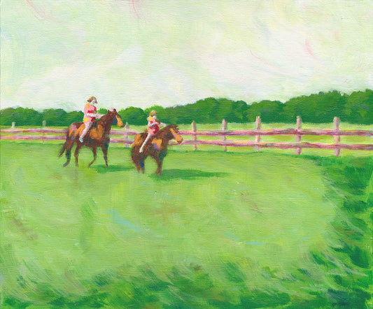 Riders in Reverie - Original Painting