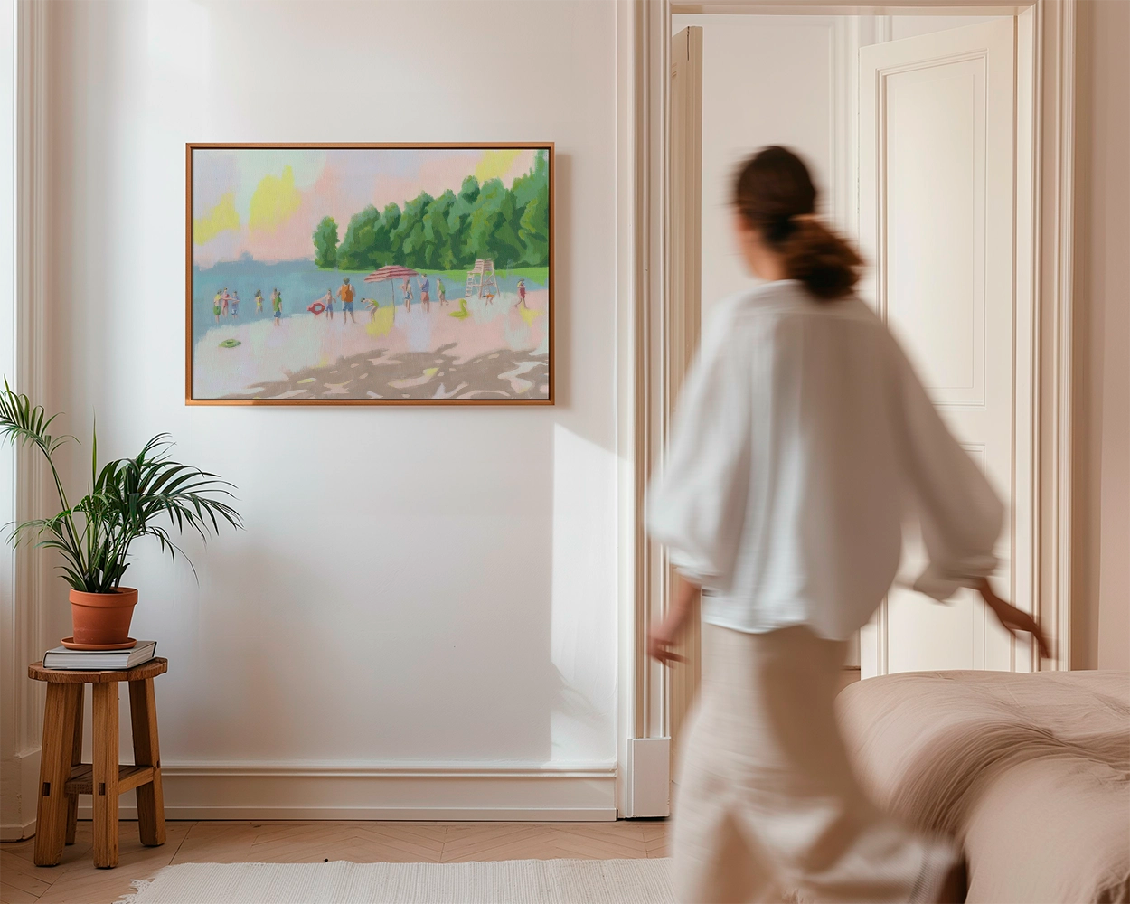 Une journée libre | Impression d'art