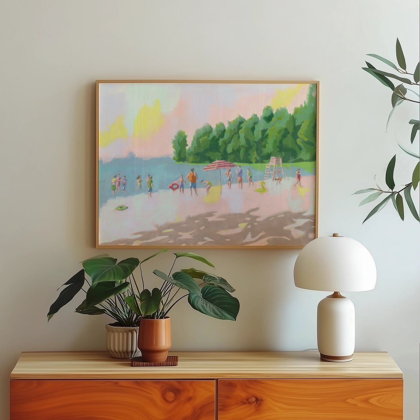 Une journée libre | Impression d'art