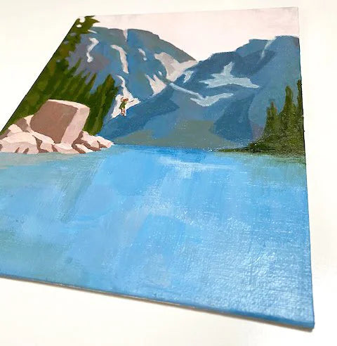 Taking the Plunge - Original Painting